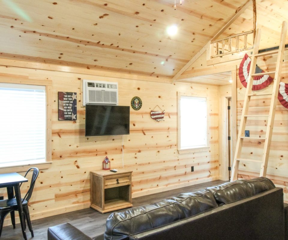 lake livingston patriotic cabin
