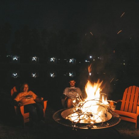 blue sky lake livingston outdoor amenities with fire pit